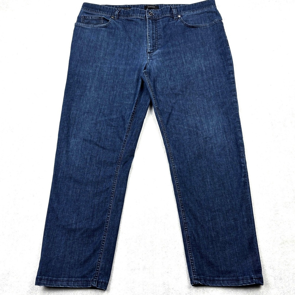 Alberto Pipe Coolmax Jeans Mens Dark Wash Stretch Denim Altered Fits Like 38x29